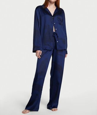 Сатинова піжама Satin Long Pajama Set, XS