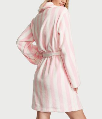 Халат плюшевий logo short cozy robe, M/L