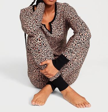 Термо пижама thermal pj set леопардовый принт