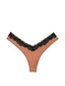 Трусики lace-trim high-leg thong panty
