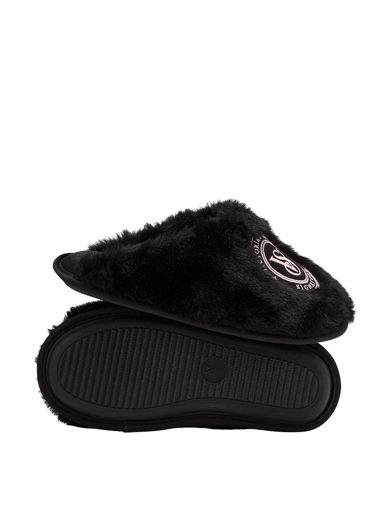 Домашні тапочки closed-toe faux fur slippers, M