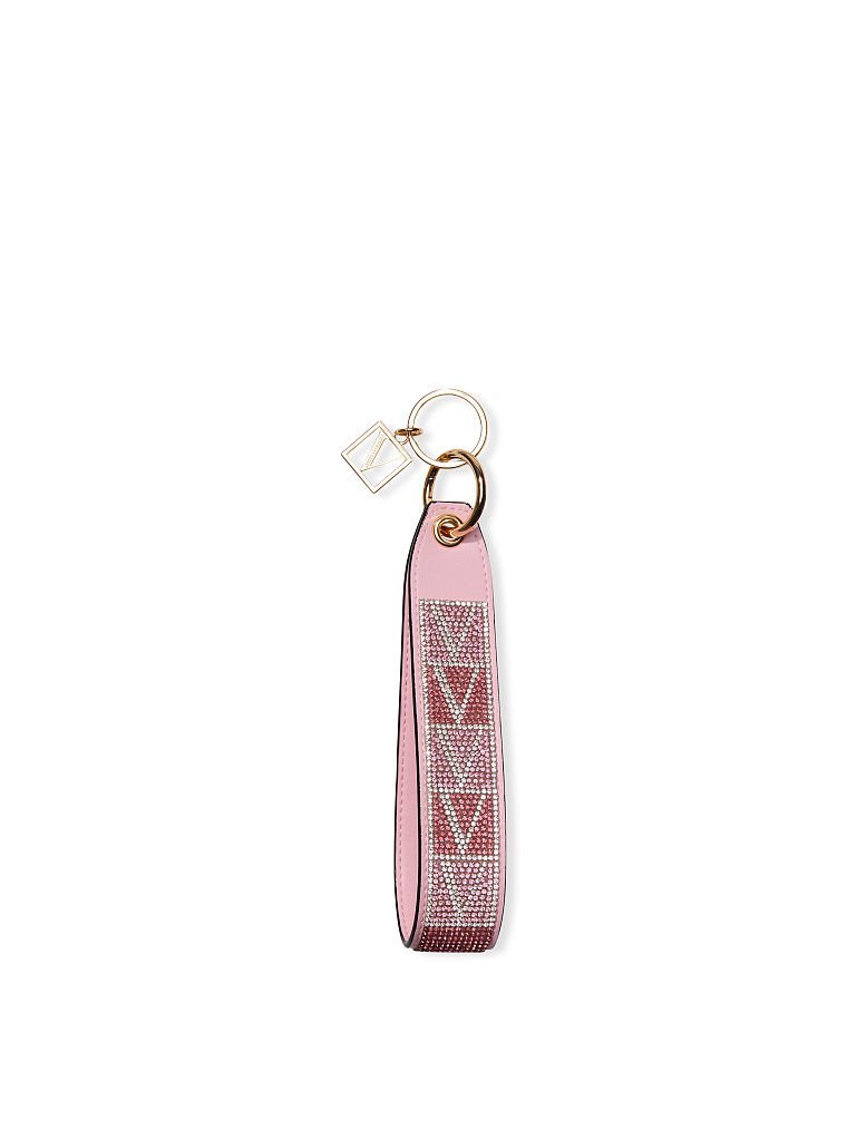 Брелок Wristlet Strap Sparkle V-Monogram Victoria’s Secret