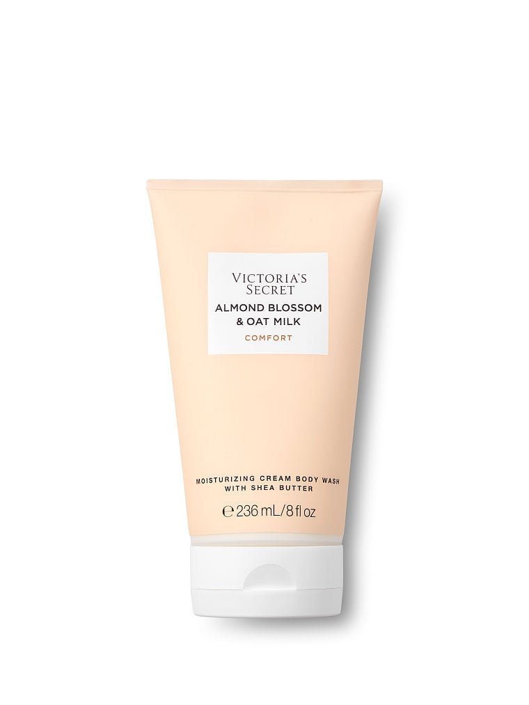 Крем-гель для душа Almond Blossom & Oat Milk Natural Beauty Moisturizing Cream Body Wash Victoria’s Secret