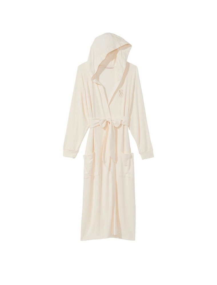 Халат modal terry hooded long robe, XS/S