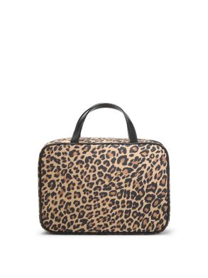 Дорожня леопардова косметичка leopard travel toiletry bag