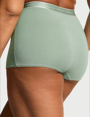 Трусики logo cotton high-waist boyshort panty, XS