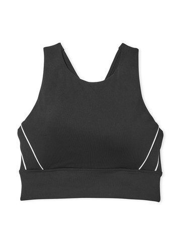 Спортивный топ Essential Strappy Support Longline Sports Bra чорний, S