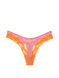 Трусики tease mesh lace-trim high-leg thong panty, L