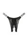 Трусики зі стразами rose lace crotchless brazilian panty, M