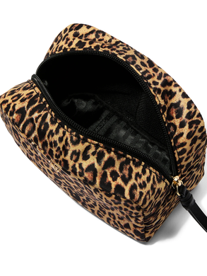 Леопардова косметичка leopard travel makeup pouch