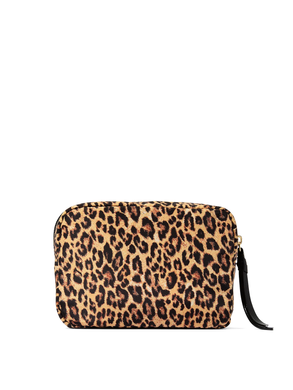 Леопардова косметичка leopard travel makeup pouch