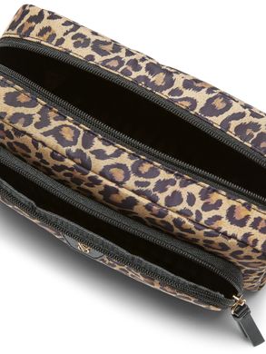 Леопардова косметичка leopard travel makeup pouch