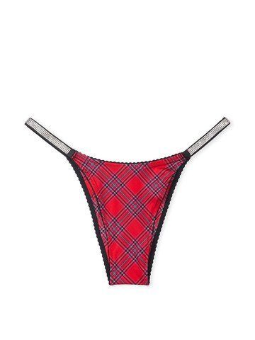 Трусики Bombshell Shine Strap Panty со стразами, S