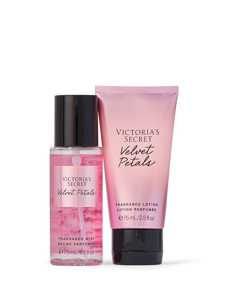 Подарочный набор Victoria’s Secret Body Care Velvet Petals Mini Mist & Lotion Duo