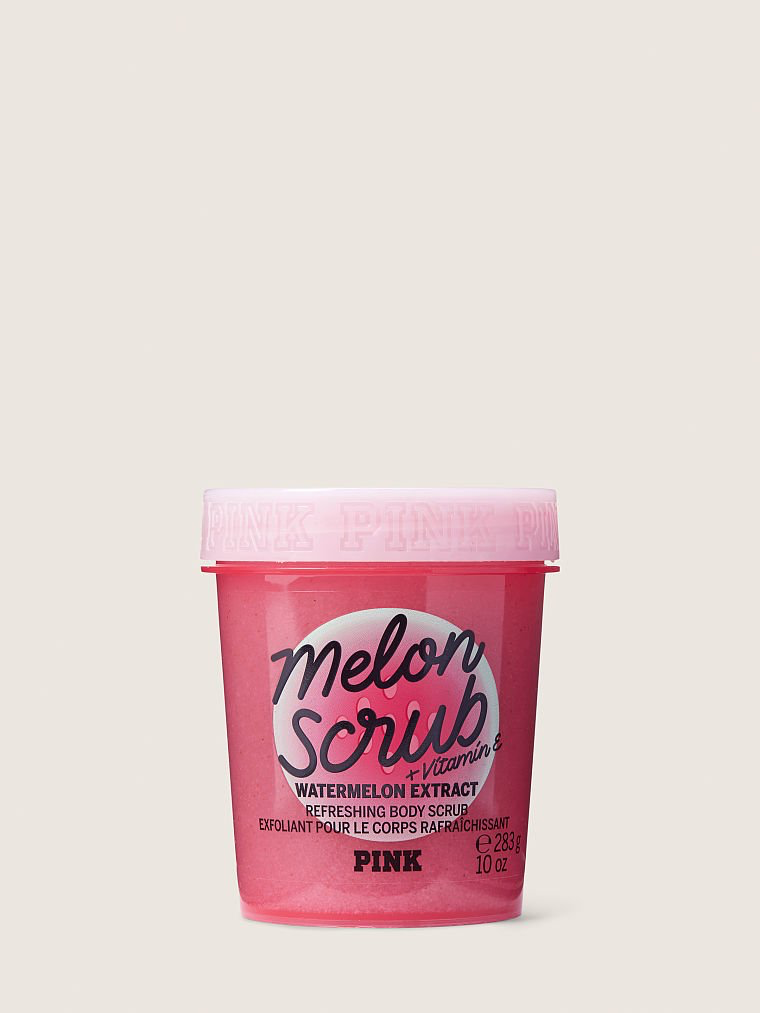 Скраб для тела Pink Victoria’s Secret Watermelon Scrub Refreshing Body Scrub with Watermelon Extract с арбузиком