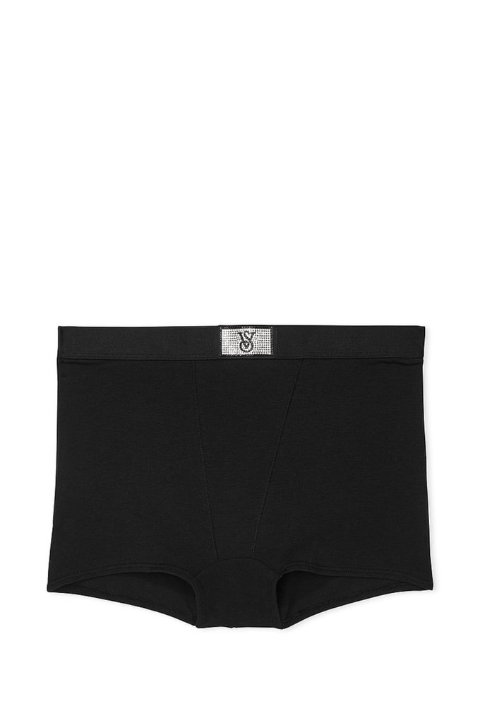 Трусики logo cotton shine patch high-waist shortie panty, S