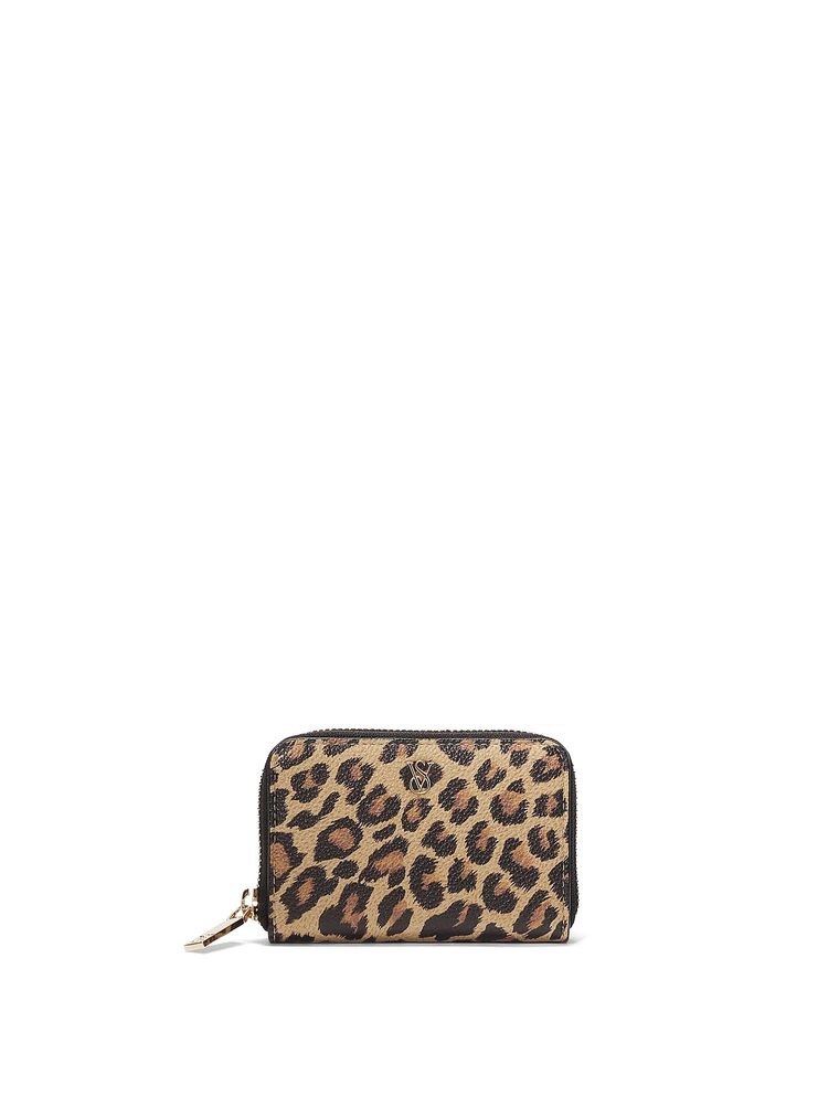 Леопардовый мини-кошелек leopard small wallet