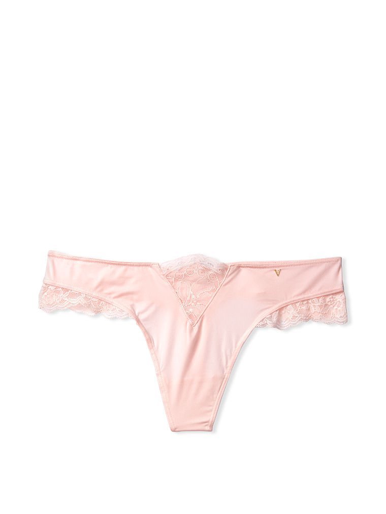Трусики Very Sexy Micro Lace Inset Thong Panty, L