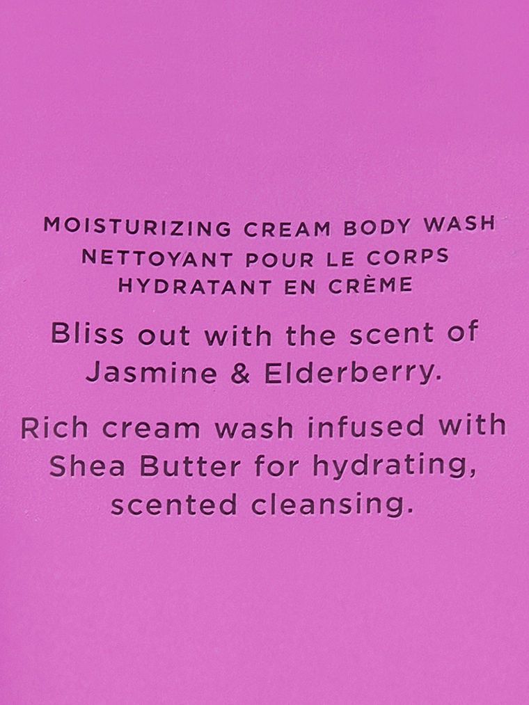 Крем-гель для душа  Jasmine & Elderberry Natural Beauty Moisturizing Cream Body Wash Victoria’s Secret