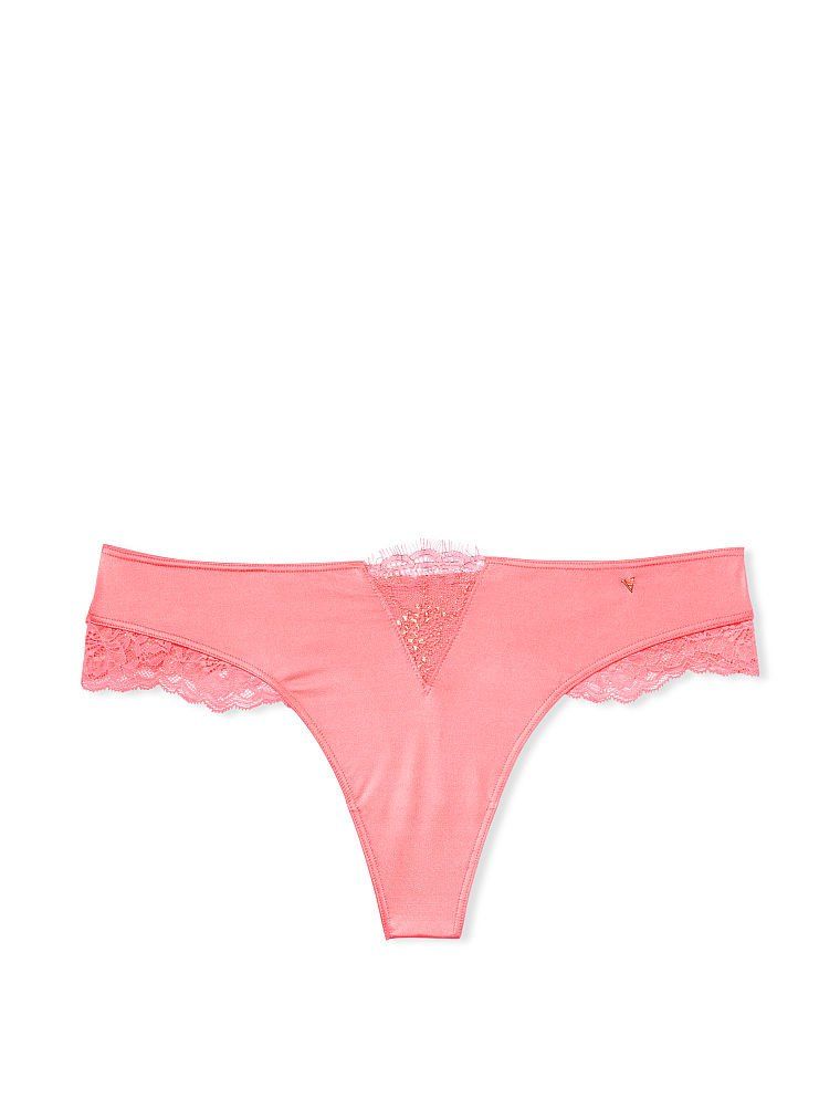 Купити Трусики Victoria's Secret Very Sexy Micro Lace Inset Thong Panty  Victoria's Secret - Оригінальні товари Вікторія Сікрет