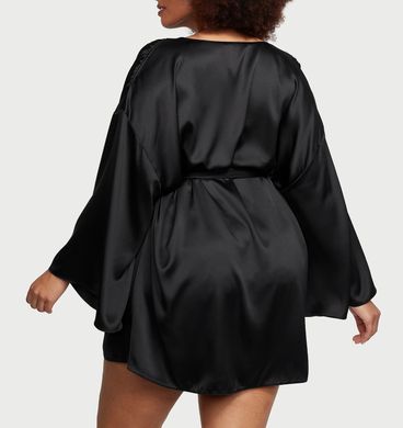 Сатиновый халат satin short robe, XS/S