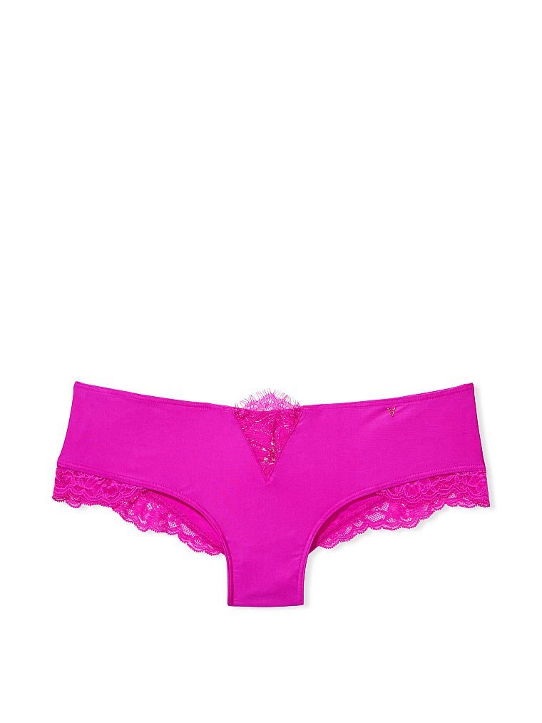 Трусики Victoria’s Secret Very Sexy Micro Lace Inset Cheeky Panty, XS