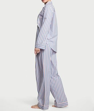 Хлопковая пижама Cotton Long Pajama Set, XS