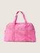 Спортивна сумка quilted duffle pink