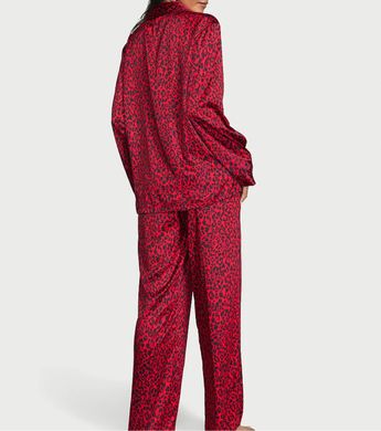 Сатиновая пижама Satin Long Pajama Set, XS