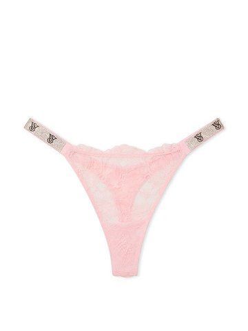 Кружевные трусики со стразами thong panty, M