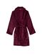 Халат плюшевый short cozy robe, M/L