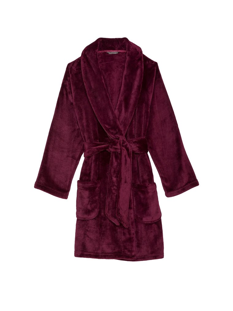 Халат плюшевий short cozy robe, M/L