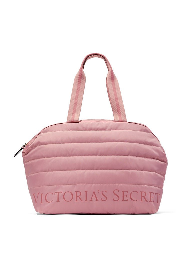 Спортивная сумка quilted duffle pink