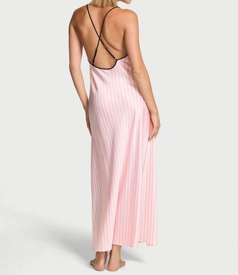 Сатиновий пеньюар satin maxi slip dress, L