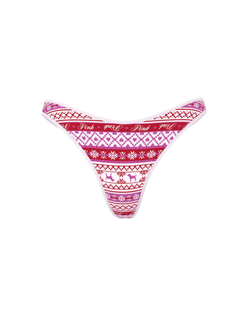 Трусики cotton high-leg thong panty, M