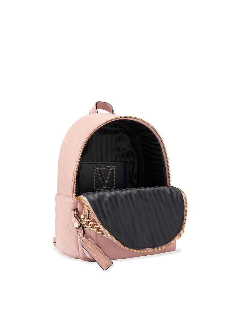 Стильний міні-рюкзак The Victoria Small Backpack рожевого кольору Victoria’s Secret