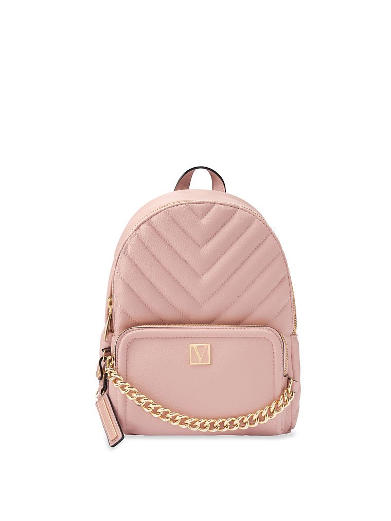 Стильный мини-рюкзак The Victoria Small Backpack розового цвета Victoria’s Secret
