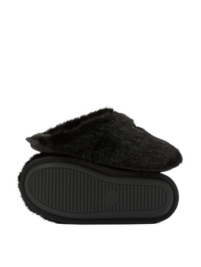 Домашні капці luxe plush closed-toe slippers, M