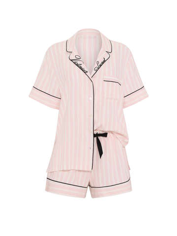 Фланелева піжама flannel short pajama set, XS
