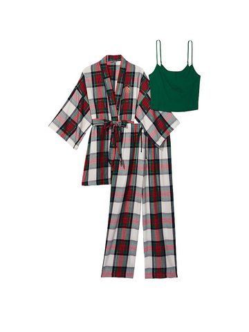 Фланелевый комплект для дома Flannel 3-Piece Set, XS/S