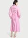 Халат VICTORIA'S SECRET Plush Long Robe в рожевому кольорі