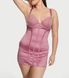 Пеньюар stretch satin corset mini dress, M