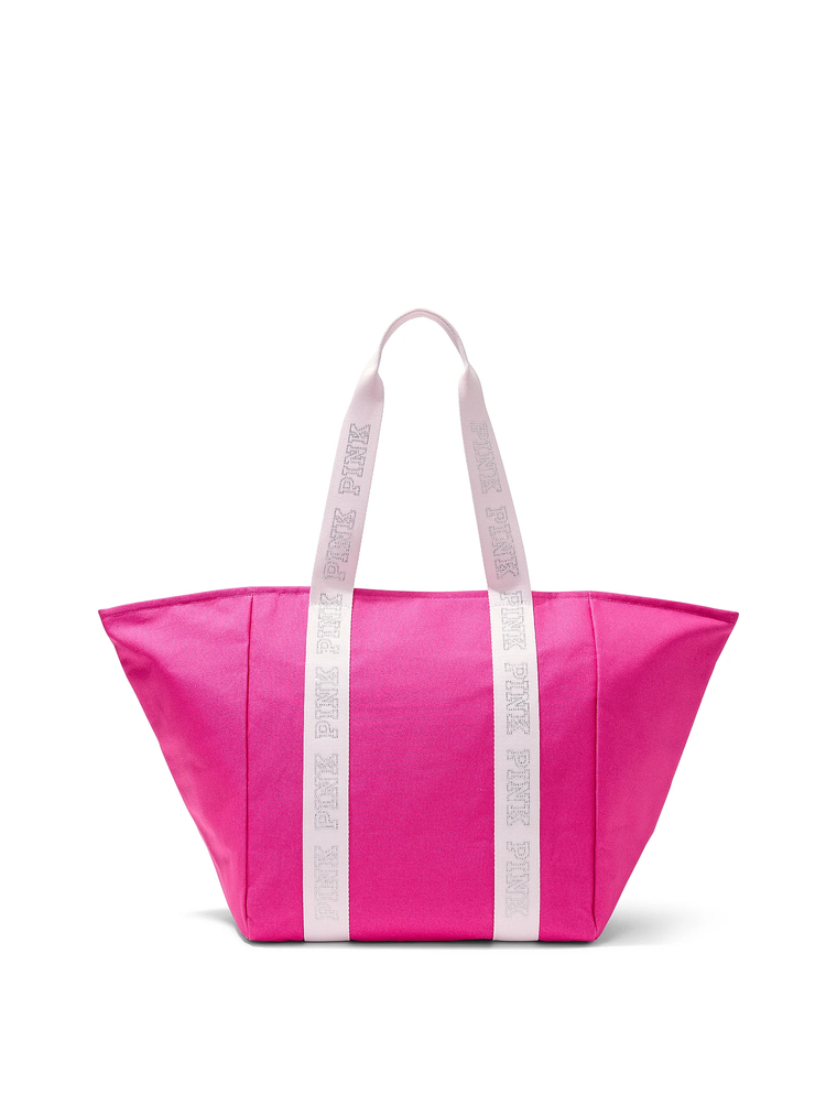 Сумка canvas tote bag розовая