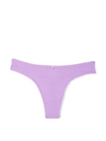 Трусики Cotton Thong Panty Purple Petal, XS