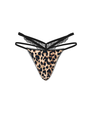 Трусики стрінги lace string thong panty, XL