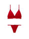 Комплект білизни червоний flirty gift set, M