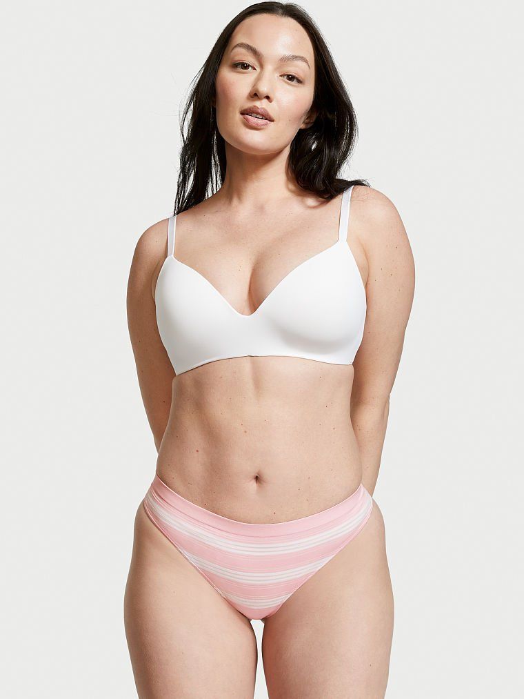 Трусики Pink Seamless Thong, M