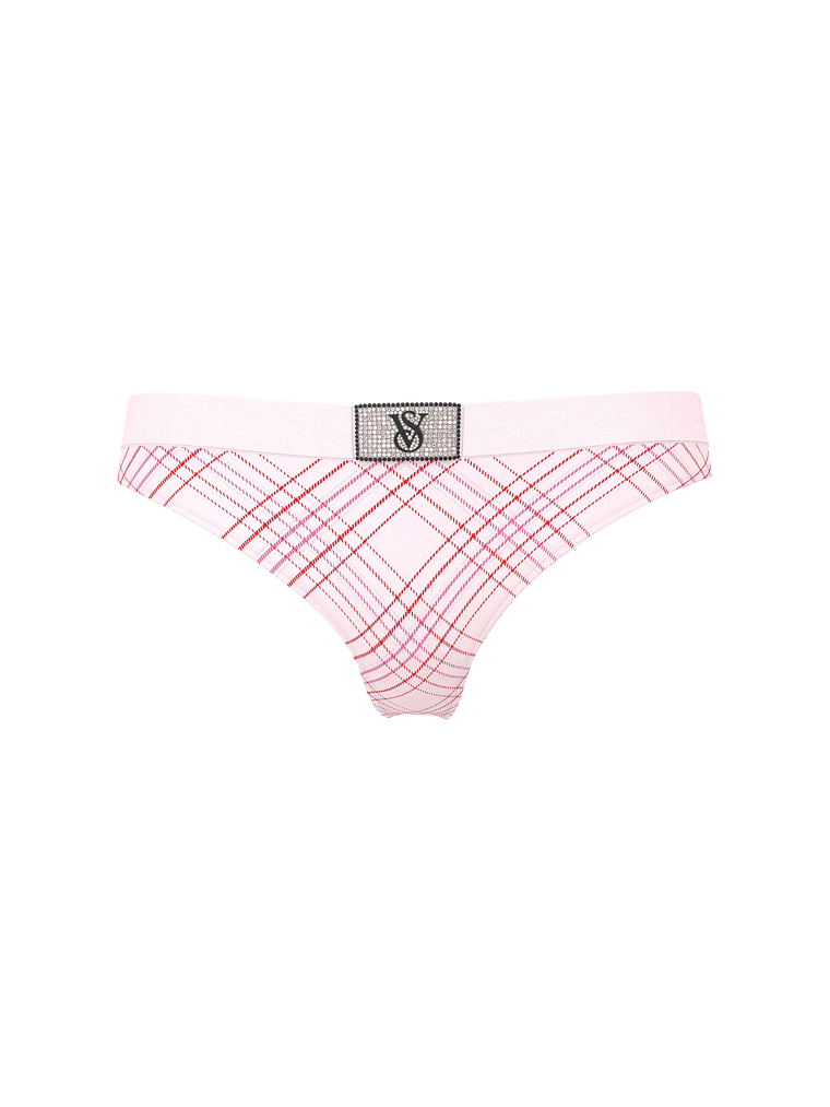 Трусики logo cotton thong panty, L