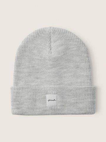 Шапка Rib Beanie Heather Stone Grey Pink