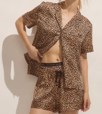 Сатинова піжама satin short pj set з шортами